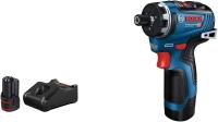 Bosch Professional 12V System GSR 12V-35 HX - Atornillador a batería (Brushless, 35 Nm, Ø máx. tornillo 10 mm, 2 baterías x 3.0 Ah, en caja) - details 0