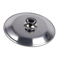 Tapa Giratortillas de Acero Inoxidable Diámetro 26cm 28 cm Plato Voltea tortillas Ideal para Darle la Vuelta a la Tortilla fácilmente Herramienta Cocina - details 0