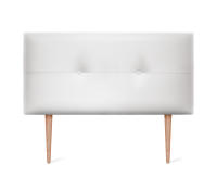 DHOME Cabecero de Polipiel o Tela AQUALINE Pro cabeceros Cabezal tapizado Cama Lujo (Blanco Polipiel) - details 8