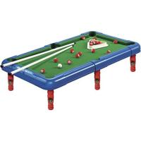 Mesa de billar de juguete sobremesa mini infantil para niños con bolas y palos 50x29x12cm - details 0