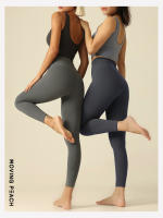 Pantalones ajustados de Yoga para mujer, mallas largas transpirables de compresión para correr, BLG - details 1