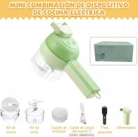 SANDALFON - Picador de Alimentos Portátil USB para Ajo, Chili, Cebolla, Apio, Carne y Triturador de Jengibre - details 7