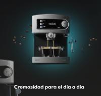 Cafetera Cecotec Power Espresso 20, Máquina de café expresso, 20 bares, 850 W, vaporizador, 2 tazas, superficie calienta tazas, indicadores luminosos, acero inoxidable - details 0