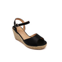 calzados soraia, sandalia cuña con plataforma, sandalia de yute, sandalia crochet. - details 4
