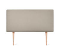 DHOME Cabecero de Polipiel o Tela AQUALINE Liso Cabeceros Cabezal Tapizado Cama Lujo (Beige Tela) - details 7