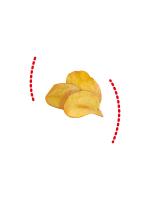 Tosfrit Aperitivos Patatas Fritas Artesanas de Corte Liso Al Punto de Sal - Caja con 10 Cartuchos de Papel x200g - details 2