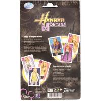 Fournier Disney Hannah Montana Baraja infantil de 32 cartas Fotos de la cantante Miley Cyrus Instrucciones con 4 juegos en español A partir de 6 años De 2 a 6 jugadores Regalo de caja metálica en relieve con guitarra y rosa Juego mesa Jugar - details 5