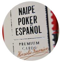 Fournier Pack 2 barajas de poker español Número 20 de 55 cartas cada una Total 110 cartas Para jugar al rabino ramundino remigio 55 cartas con 3 comodines incluidos Calidad casino Reverso rojo o azul - details 6