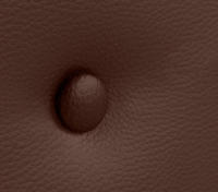 DHOME Cabecero de Polipiel o Tela Acualine con 2 Hileras de Botones Colores Cabezal Tapizado Cama Lujo (Chocolate Polipiel) - details 4